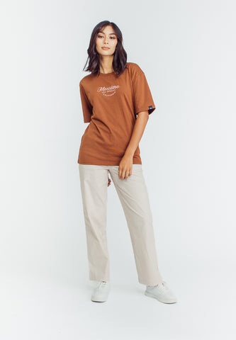 Mossimo Roselyn Cacao Nibs Modern Fit Tee