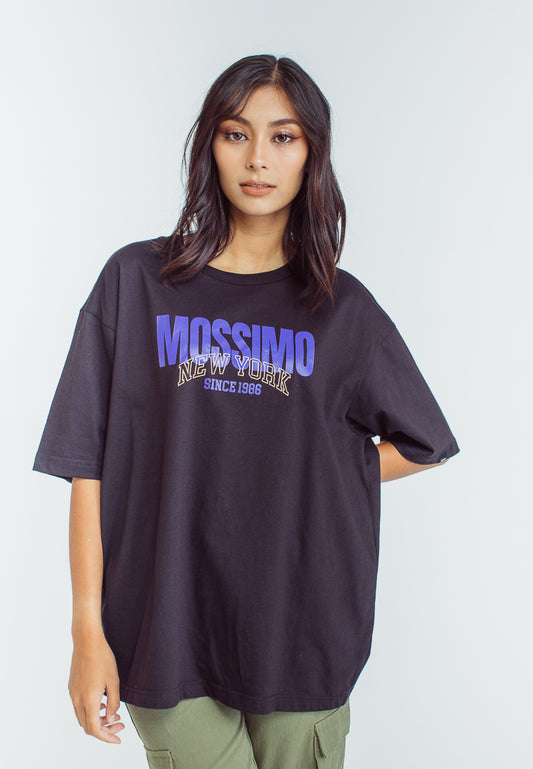 Mossimo Aiko Black Oversized Fit Tee