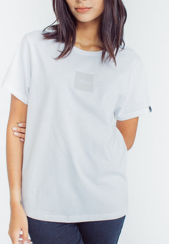 Mossimo Amethyst White Classic Fit Tee