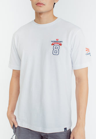 Mossimo Dennis Premium White Comfort Fit Tee