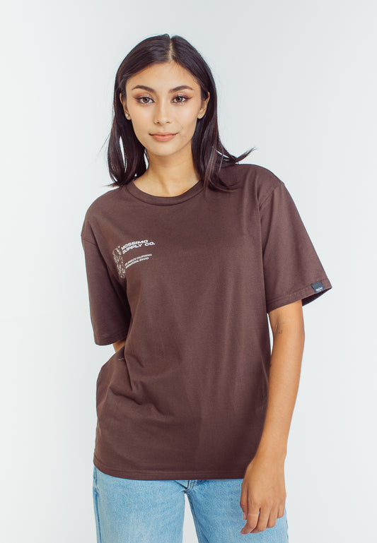 Mossimo Cara Choco Brown Modern Fit Tee