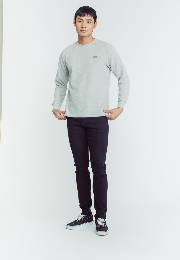 Mossimo Brian Heather Gray Long Sleeves