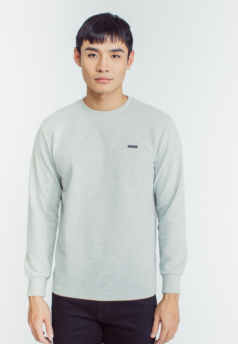 Mossimo Brian Heather Gray Long Sleeves