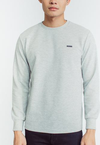 Mossimo Brian Heather Gray Long Sleeves
