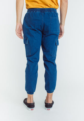 Mossimo Rafael Dark Blue Cargo Jogger Jeans