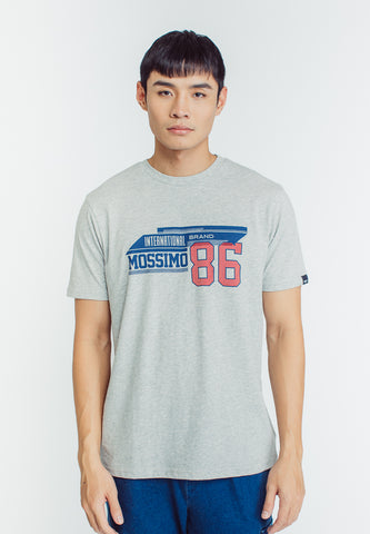 Mossimo Alfie Heather Gray Classic Fit Tee
