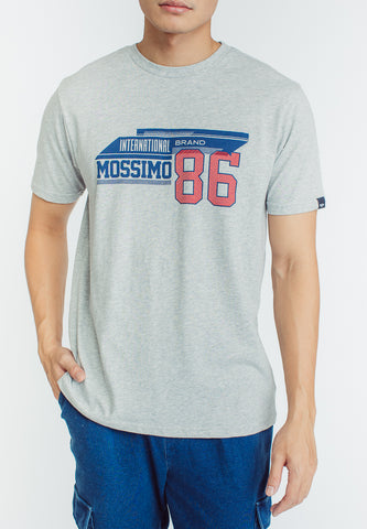 Mossimo Alfie Heather Gray Classic Fit Tee