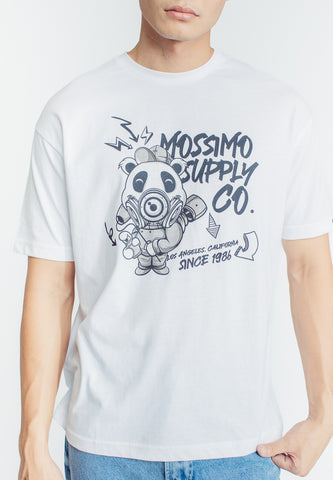 Mossimo Paulo White Urban Fit Tee