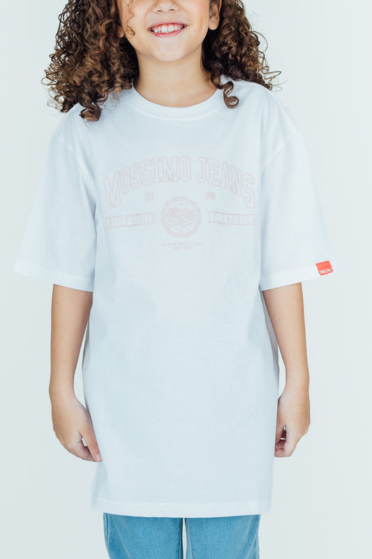 Mossimo Kids Leona White Oversized Tshirt