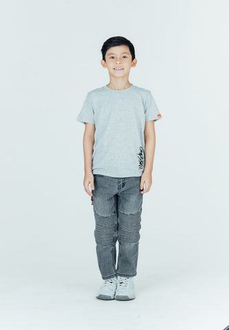 Mossimo Kids Casper Heather Gray Basic Tshirt