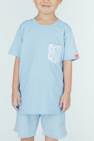 Mossimo Kids Zody Skyway Blue Mossybear Tshirt