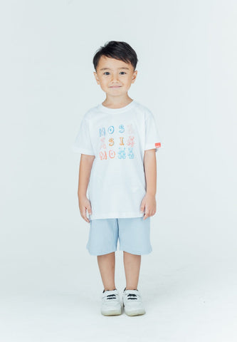 Mossimo Kids Cody White Mossybear Tshirt