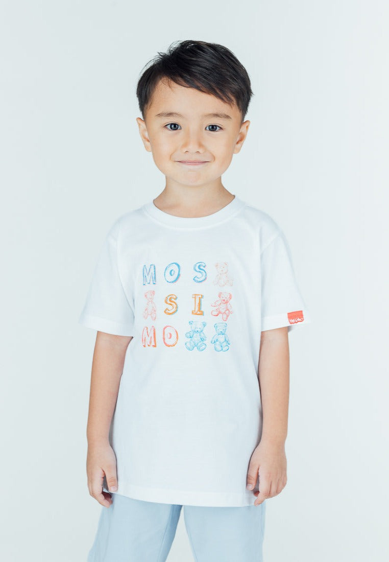 Mossimo Kids Cody White Mossybear Tshirt