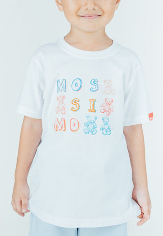 Mossimo Kids Cody White Mossybear Tshirt