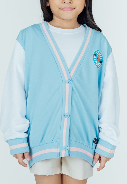 Mossimo Kids Light Blue Sesame Street Printed Cardigan