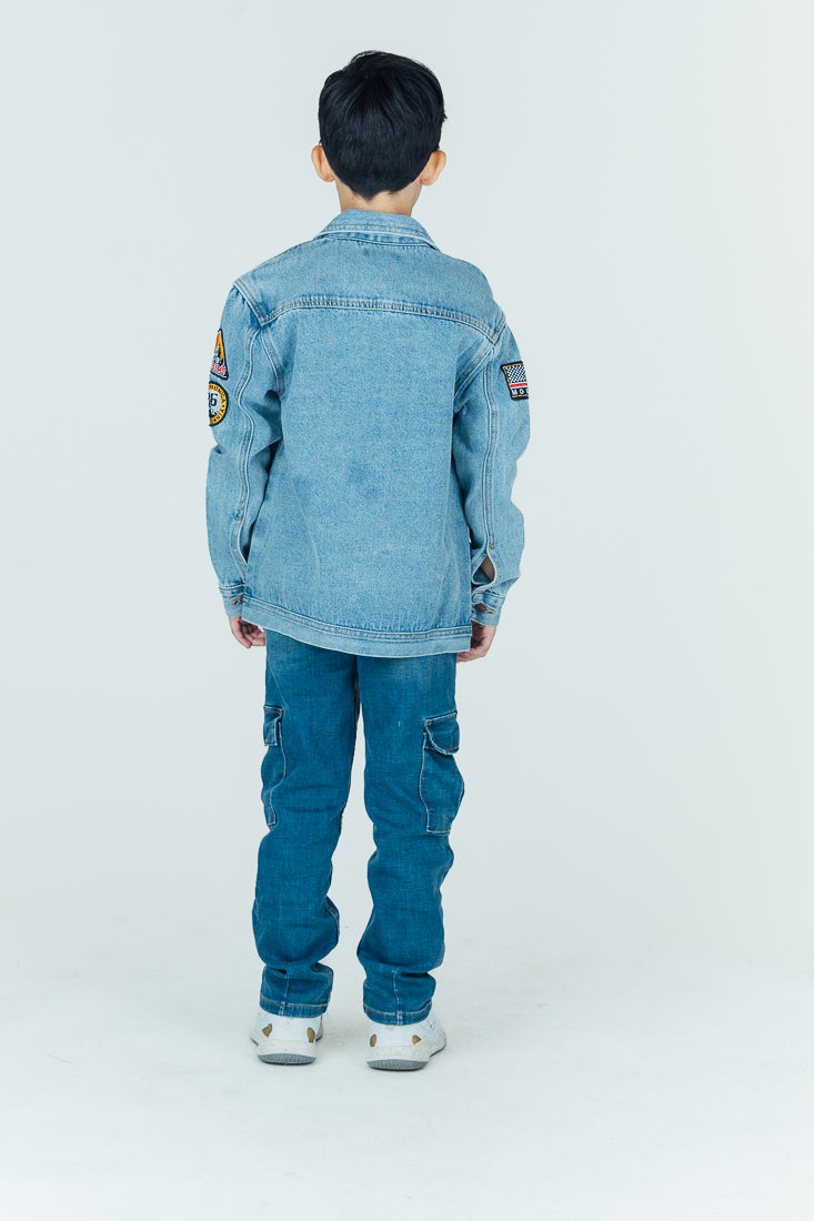 Mossimo Kids Nate Blue Denim Jacket
