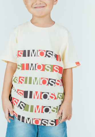Mossimo Kids Zarren Light Yellow Basic Tshirt