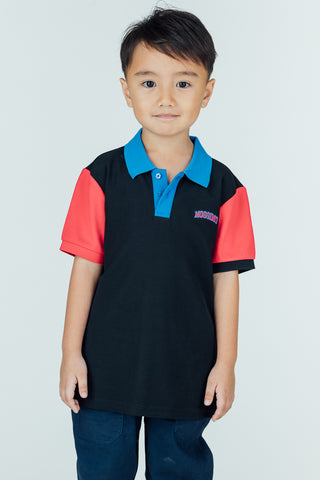 Mossimo Kids Dex Black Polo Shirt