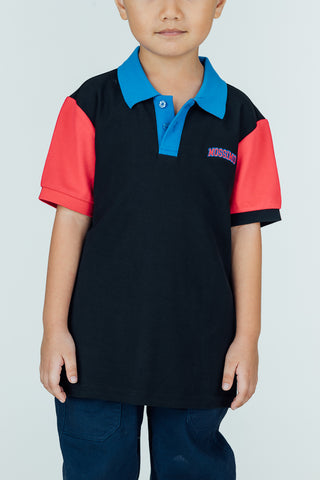 Mossimo Kids Dex Black Polo Shirt