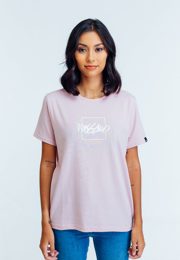Mossimo Johanna Light Pink Classic Fit Tee