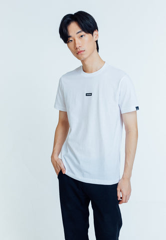 Mossimo Renzo White Muscle Fit Tee
