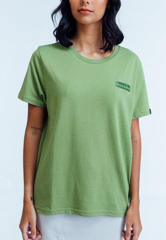 Mossimo Amira Iguana Green Classic Fit Tee