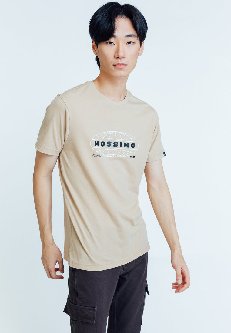 Mossimo Romeo Wheat Muscle Fit Tee