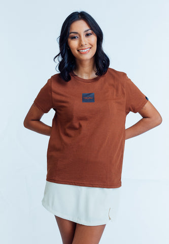Mossimo Amethyst Cacao Nibs Classic Fit Tee