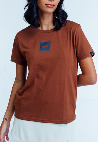 Mossimo Amethyst Cacao Nibs Classic Fit Tee