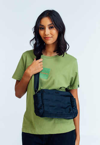 Mossimo Ruth Black Shoulder Bag