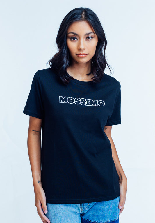 Mossimo Emma Black Classic Fit Tee