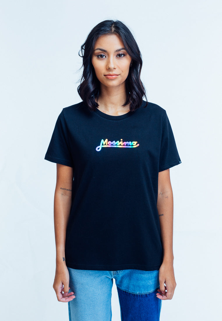 Mossimo Carren Black Classic Fit Tee