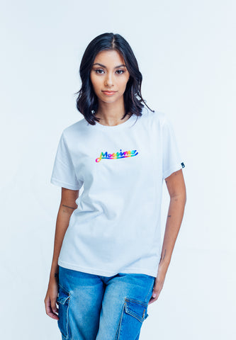 Mossimo Carren White Classic Fit Tee