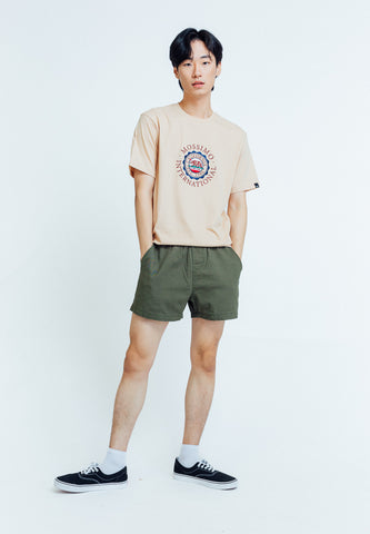 Mossimo Limuel Chive Green Twill Cargo Shorts