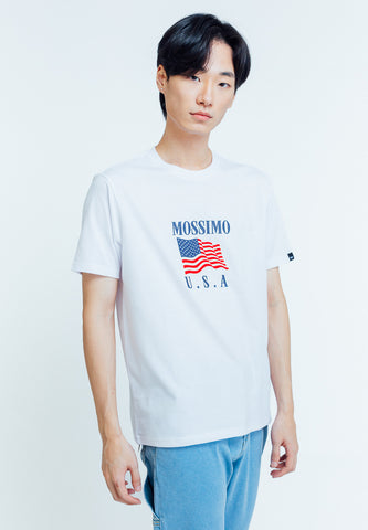 Mossimo Joel White Classic Fit Tee