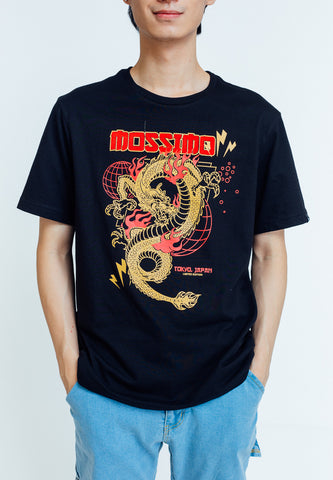 Mossimo Eldrich Black Modern Fit Tee
