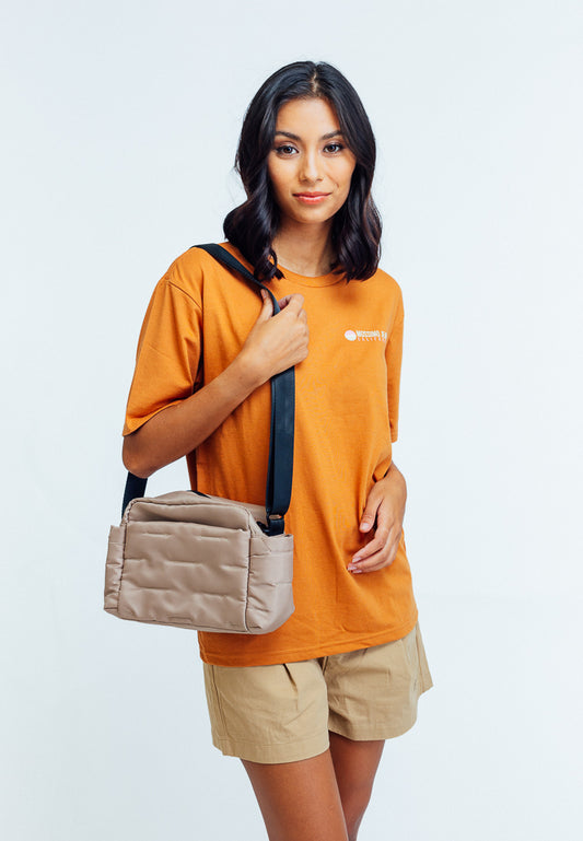 Mossimo Ruth Beige Shoulder Bag