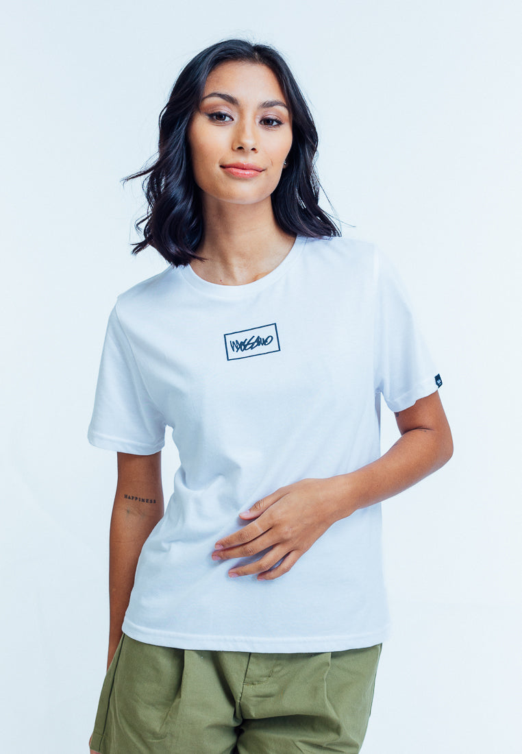 Mossimo Emilyn White Comfort Fit Tee