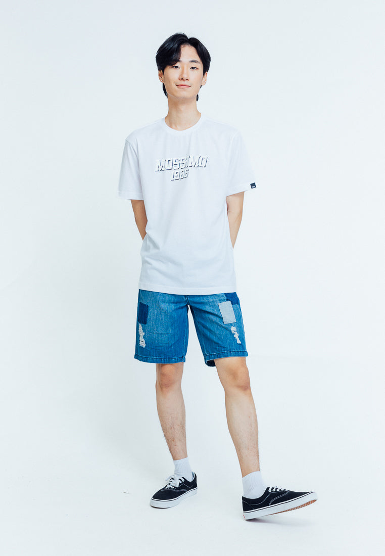 Mossimo Evan White Modern Fit Tee