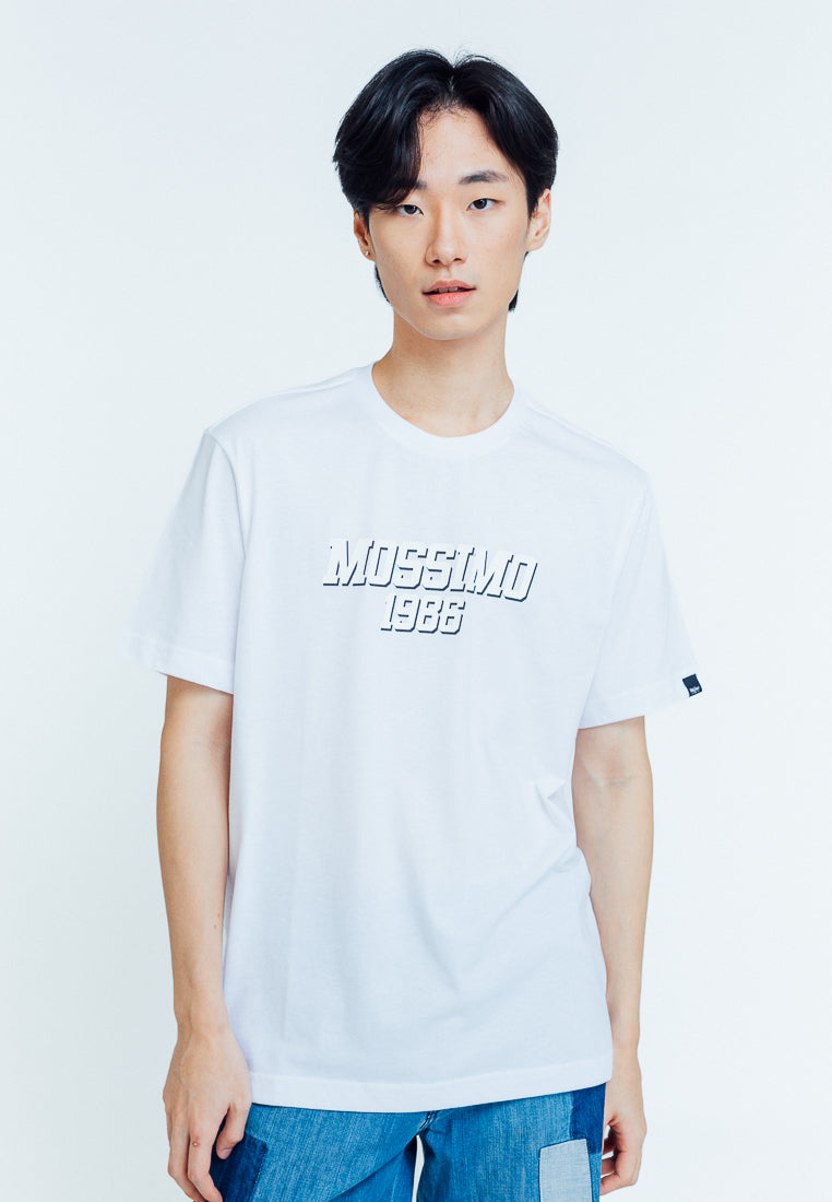 Mossimo Evan White Modern Fit Tee