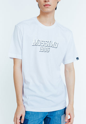 Mossimo Evan White Modern Fit Tee