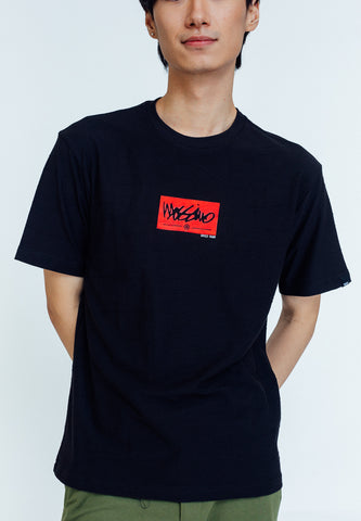 Mossimo Ismael Black Premium Comfort Fit Tee