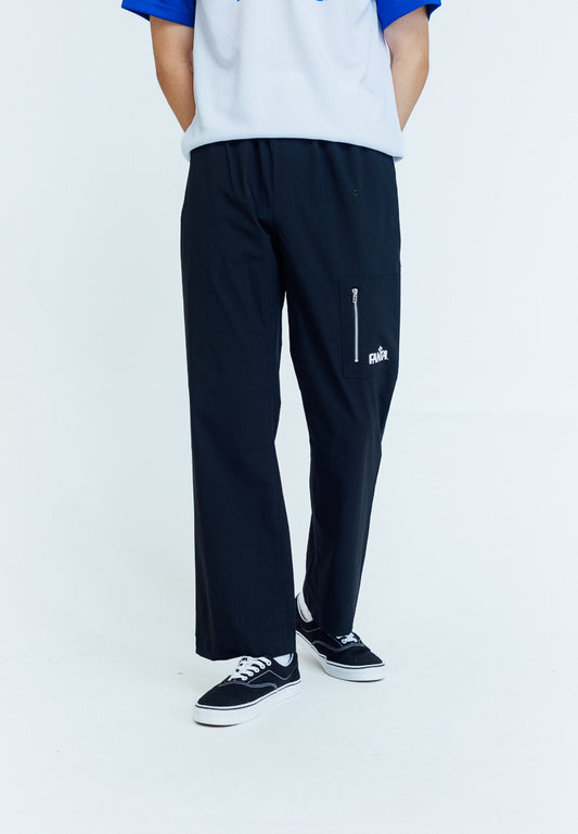 Mossimo Aidan Black Fanta Straight Cut Pants