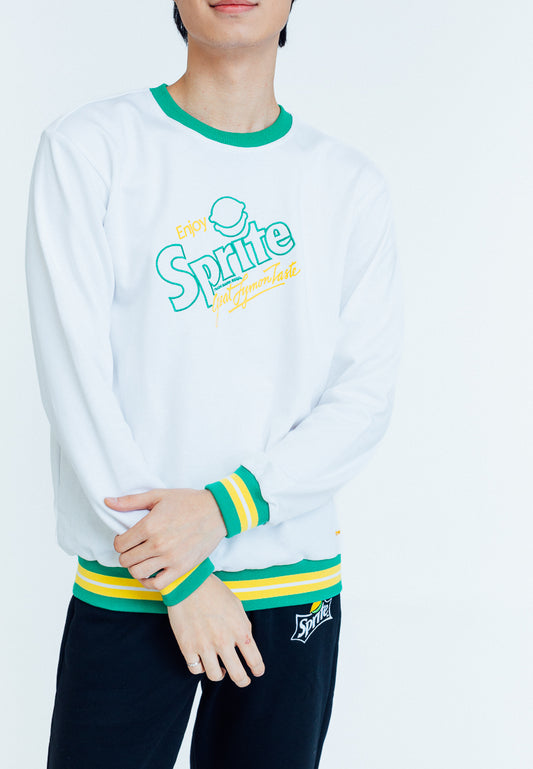 Mossimo Fritz White Sprite Comfort Fit Pullover