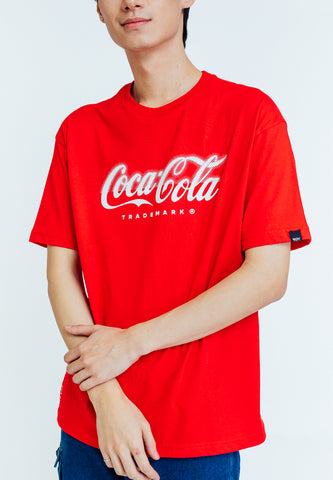 Mossimo Jett Red Coca Cola Urban Fit Tee