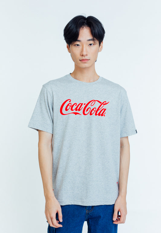 Mossimo Elliott Heather Gray Coca Cola Comfort Fit Tee