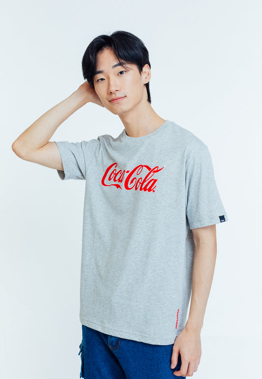 Mossimo Elliott Heather Gray Coca Cola Comfort Fit Tee