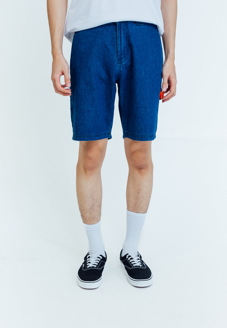 Mossimo Gekko Dark Blue Regular Fit Carpenter Shorts