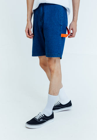 Mossimo Gekko Dark Blue Regular Fit Carpenter Shorts