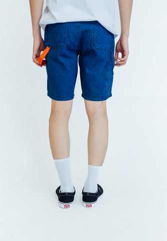 Mossimo Gekko Dark Blue Regular Fit Carpenter Shorts